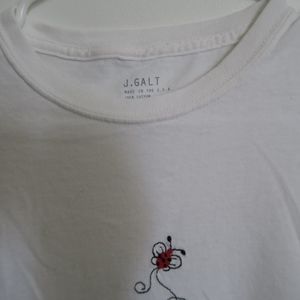 White Basic T-shirt